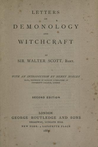 Letters on demonology and witchcraft