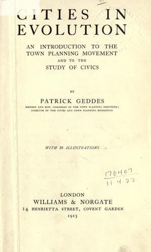 Cities in Evolution