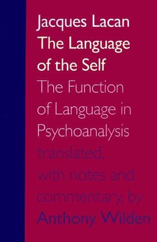 The language of the self