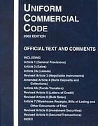 Anderson's uniform commercial code