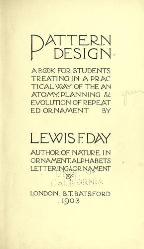 Pattern design