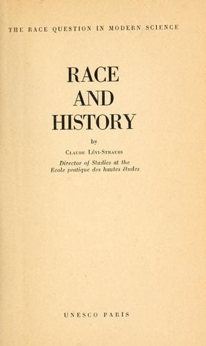 Rasse und Geschichte