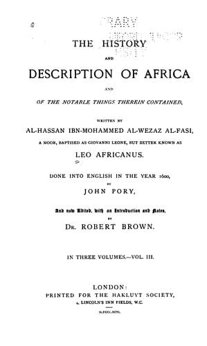 Beschreibung Afrikas
