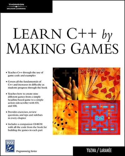 Learn C++ by making games