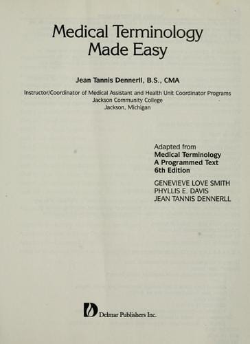 Medical terminology made easy