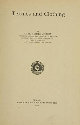 Textiles and clothing