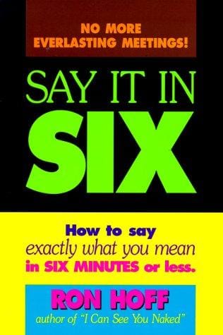 Say it in six
