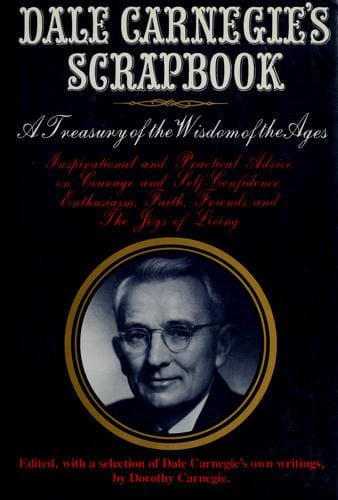 Dale Carnegie's scrapbook