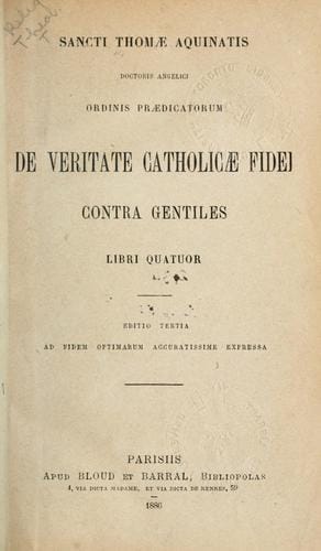 Summa contra gentiles