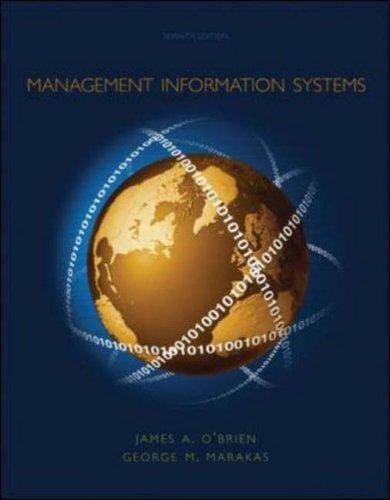 Management information systems