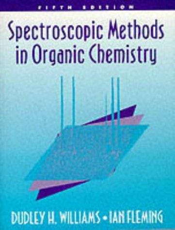 Spectroscopic methods in organic chemistry