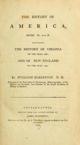 The history of America