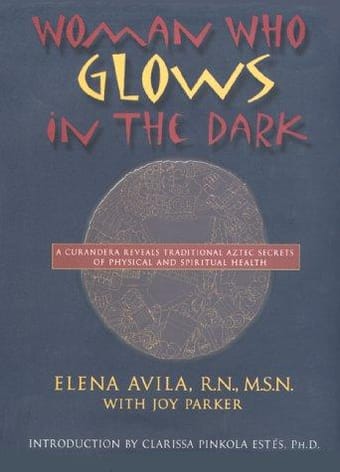 Woman who glows in the dark