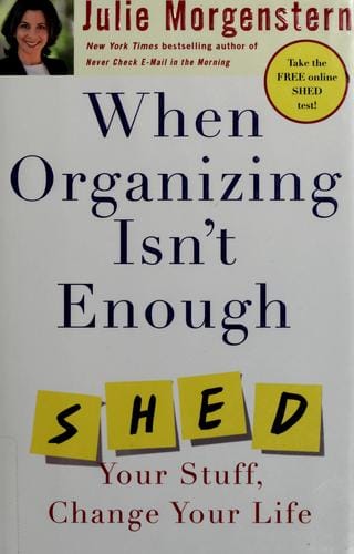 When organizing isn't enough