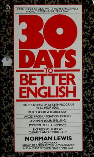 Thirty Days to Better English