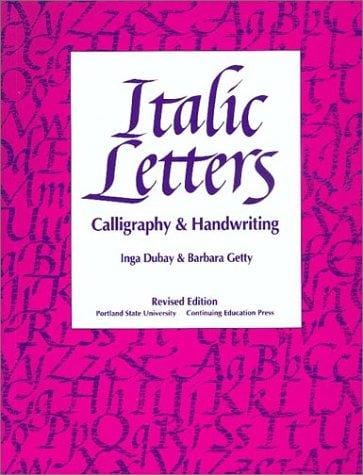 Italic letters