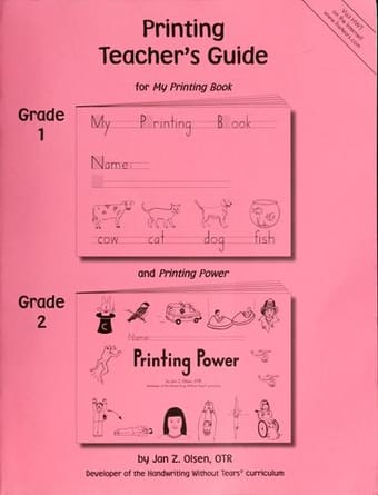 Handwriting without tears