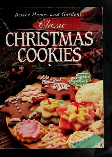 Classic Christmas cookies