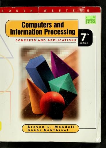 Computers and information processing