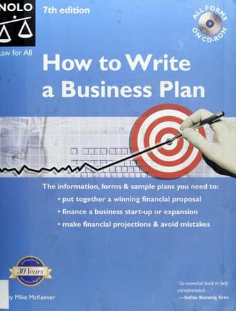 How to write a business plan