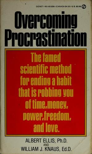Overcoming procrastination