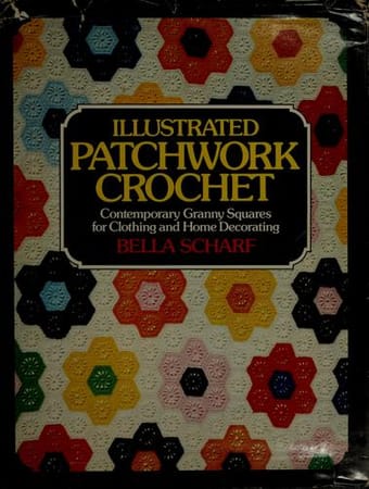 Illustrated patchwork crochet