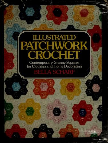 Illustrated patchwork crochet