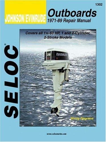 Seloc Johnson/Evinrude outboards 1971-89 repair manual