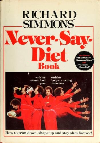 Richard Simmons' Never-say-diet book