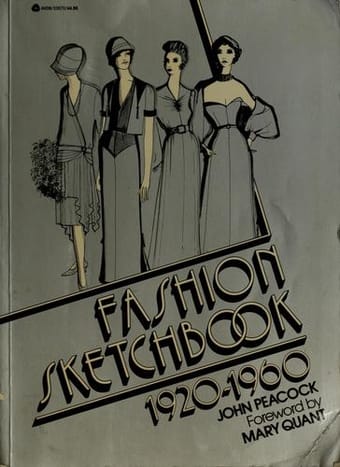 Fashion sketchbook, 1920-1960