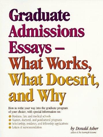 Graduate Admissions Essays