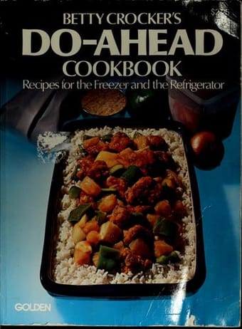 Do-ahead cookbook
