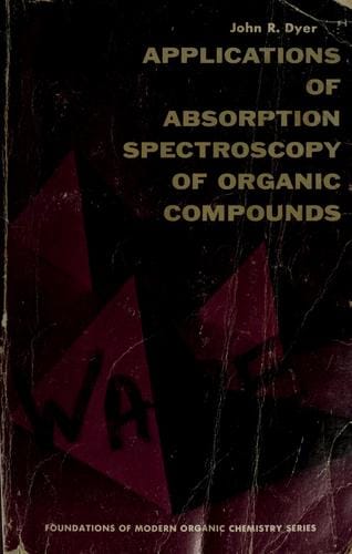 Applications of absorption spectroscopy of organic compounds