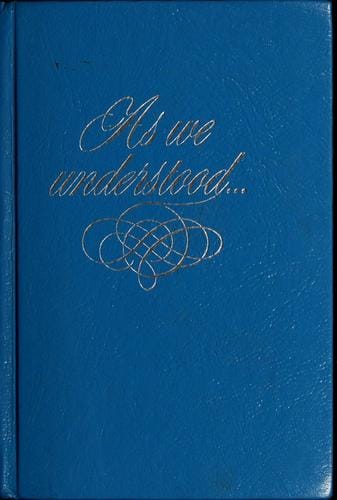 As we understood--