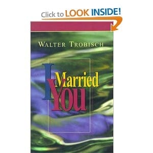 I married you