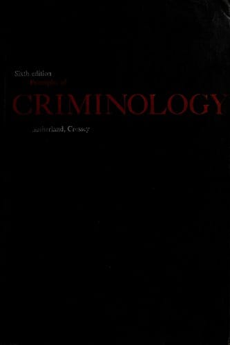Criminology