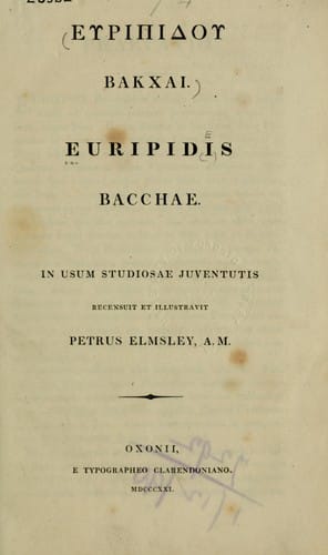 Bacchae