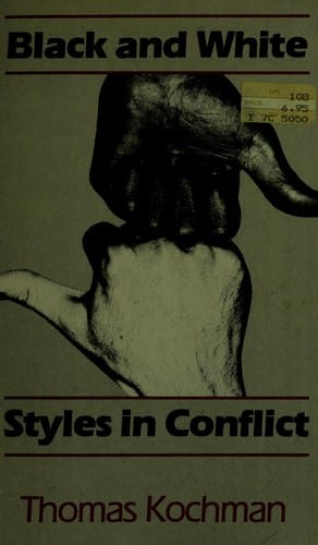 Black and white styles in conflict