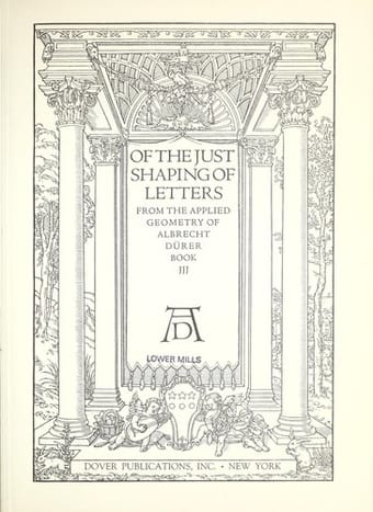 Of the just shaping of letters
