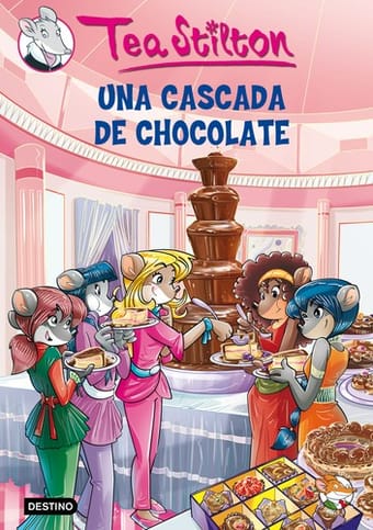 Una cascata di cioccolato