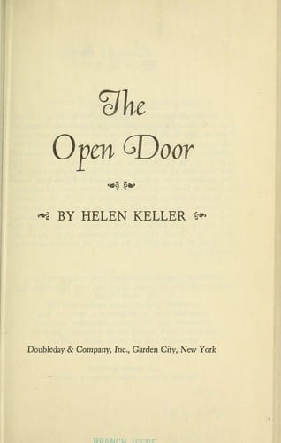 The open door