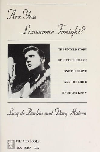 Are you lonesome tonight?