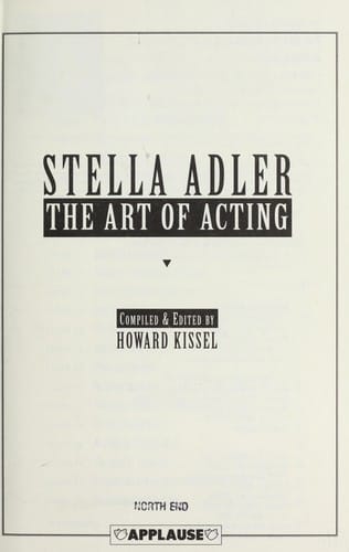 The art of acting