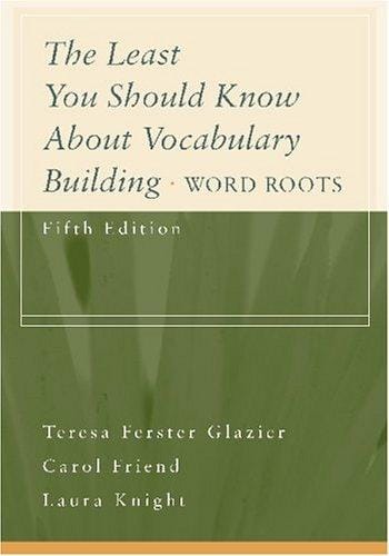 The least you should know about vocabulary building