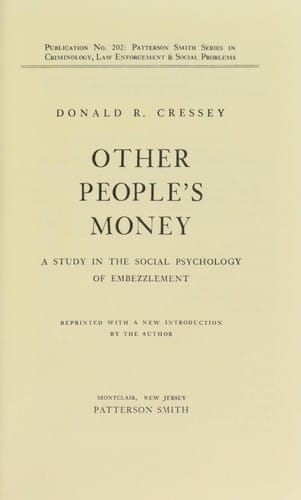 Other people's money