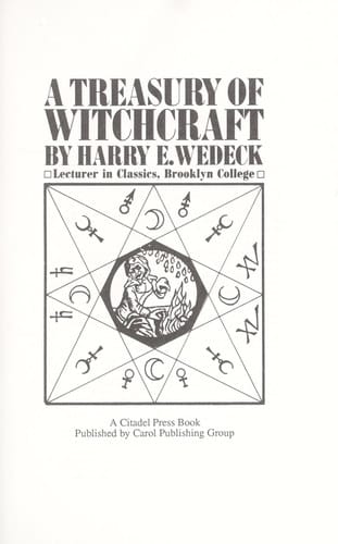 A treasury of witchcraft