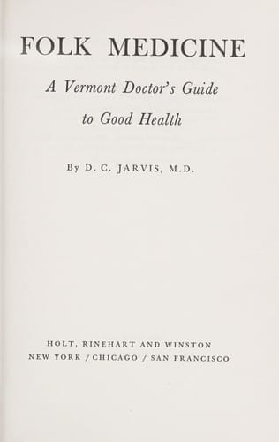Folk medicine
