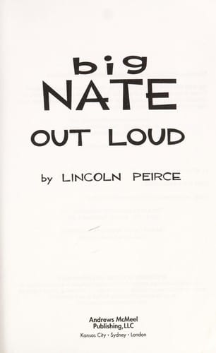 Big Nate Out Loud