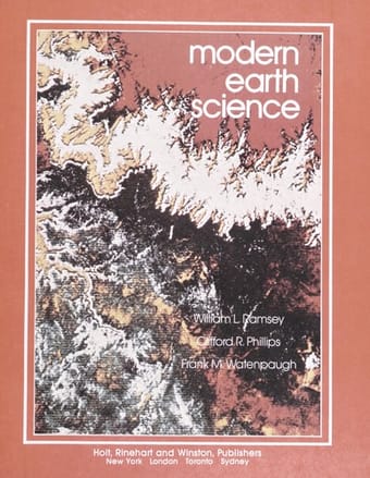 Modern earth science