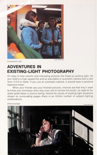 Adventures in existing-light photography